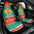 Bulgaria Christmas Car Seat Cover Coat Of Arms Vesela Koleda - Wonder Print Shop