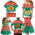 Bulgaria Christmas Family Matching Mermaid Dress and Hawaiian Shirt Coat Of Arms Vesela Koleda - Wonder Print Shop