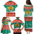 Bulgaria Christmas Family Matching Puletasi and Hawaiian Shirt Coat Of Arms Vesela Koleda - Wonder Print Shop