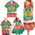 Bulgaria Christmas Family Matching Summer Maxi Dress and Hawaiian Shirt Coat Of Arms Vesela Koleda - Wonder Print Shop