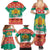 Bulgaria Christmas Family Matching Summer Maxi Dress and Hawaiian Shirt Coat Of Arms Vesela Koleda - Wonder Print Shop