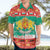 Bulgaria Christmas Hawaiian Shirt Coat Of Arms Vesela Koleda - Wonder Print Shop