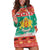 Bulgaria Christmas Hoodie Dress Coat Of Arms Vesela Koleda - Wonder Print Shop