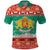 Bulgaria Christmas Polo Shirt Coat Of Arms Vesela Koleda