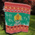 Bulgaria Christmas Quilt Coat Of Arms Vesela Koleda - Wonder Print Shop