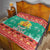 Bulgaria Christmas Quilt Coat Of Arms Vesela Koleda - Wonder Print Shop