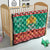 Bulgaria Christmas Quilt Coat Of Arms Vesela Koleda - Wonder Print Shop