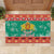 Bulgaria Christmas Rubber Doormat Coat Of Arms Vesela Koleda - Wonder Print Shop