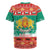 Bulgaria Christmas Rugby Jersey Coat Of Arms Vesela Koleda - Wonder Print Shop