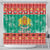 Bulgaria Christmas Shower Curtain Coat Of Arms Vesela Koleda