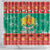 Bulgaria Christmas Shower Curtain Coat Of Arms Vesela Koleda