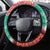 Bulgaria Christmas Steering Wheel Cover Coat Of Arms Vesela Koleda - Wonder Print Shop