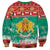 Bulgaria Christmas Sweatshirt Coat Of Arms Vesela Koleda - Wonder Print Shop