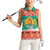 Bulgaria Christmas Women Sleeveless Polo Shirt Coat Of Arms Vesela Koleda - Wonder Print Shop