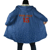 Custom DR Congo Football Cloak Go Champions Leopards - Blue - Wonder Print Shop