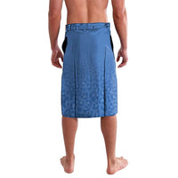 Custom DR Congo Football Lavalava Go Champions Leopards - Blue - Wonder Print Shop