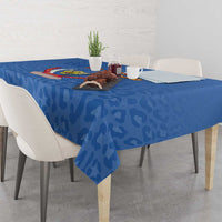 DR Congo Football Tablecloth Go Champions Leopards - Blue - Wonder Print Shop