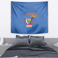 DR Congo Football Tapestry Go Champions Leopards - Blue - Wonder Print Shop