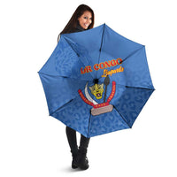 DR Congo Football Umbrella Go Champions Leopards - Blue - Wonder Print Shop