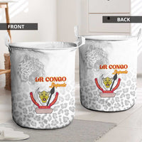 DR Congo Football Laundry Basket Go Champions Leopards - White - Wonder Print Shop