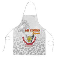 DR Congo Football Apron Go Champions Leopards - White - Wonder Print Shop