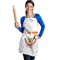DR Congo Football Apron Go Champions Leopards - White - Wonder Print Shop