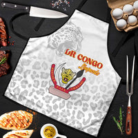 DR Congo Football Apron Go Champions Leopards - White - Wonder Print Shop