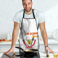 DR Congo Football Apron Go Champions Leopards - White - Wonder Print Shop