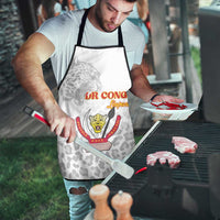 DR Congo Football Apron Go Champions Leopards - White - Wonder Print Shop
