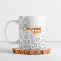 Custom DR Congo Football Ceramic Mug Go Champions Leopards - White - Wonder Print Shop