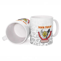 Custom DR Congo Football Ceramic Mug Go Champions Leopards - White - Wonder Print Shop