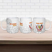 Custom DR Congo Football Ceramic Mug Go Champions Leopards - White - Wonder Print Shop