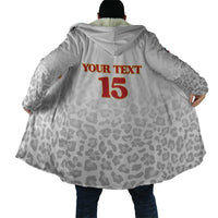 Custom DR Congo Football Cloak Go Champions Leopards - White - Wonder Print Shop