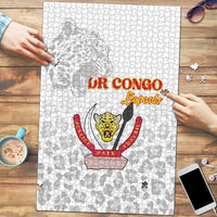 DR Congo Football Puzzle Go Champions Leopards - White - Wonder Print Shop