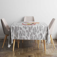 DR Congo Football Tablecloth Go Champions Leopards - White - Wonder Print Shop