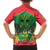 Personalised Sao Tome and Principe Family Matching Off Shoulder Short Dress and Hawaiian Shirt Coat Of Arms With Porcelana Rose - Wonder Print Shop