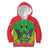 Personalised Sao Tome and Principe Kid Hoodie Coat Of Arms With Porcelana Rose - Wonder Print Shop