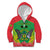 Personalised Sao Tome and Principe Kid Hoodie Coat Of Arms With Porcelana Rose - Wonder Print Shop