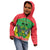 Personalised Sao Tome and Principe Kid Hoodie Coat Of Arms With Porcelana Rose - Wonder Print Shop