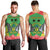 Personalised Sao Tome and Principe Men Tank Top Coat Of Arms With Porcelana Rose