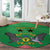 Personalised Sao Tome and Principe Round Carpet Coat Of Arms With Porcelana Rose - Wonder Print Shop