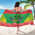 Personalised Sao Tome and Principe Sarong Coat Of Arms With Porcelana Rose