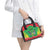 Personalised Sao Tome and Principe Shoulder Handbag Coat Of Arms With Porcelana Rose - Wonder Print Shop