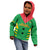 Custom Sao Tome and Principe Football Kid Hoodie Go Champions - Green Ver - Wonder Print Shop