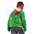 Custom Sao Tome and Principe Football Kid Hoodie Go Champions - Green Ver - Wonder Print Shop