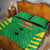 Custom Sao Tome and Principe Football Quilt Bed Set Go Champions - Green Ver - Wonder Print Shop