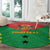 Custom Sao Tome and Principe Football Round Carpet Go Champions - Green Ver - Wonder Print Shop