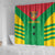 Custom Sao Tome and Principe Football Shower Curtain Go Champions - Green Ver - Wonder Print Shop