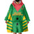 Custom Sao Tome and Principe Football Wearable Blanket Hoodie Go Champions - Green Ver