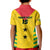 Custom Sao Tome and Principe Football Kid Polo Shirt Go Champions - Yellow Ver - Wonder Print Shop